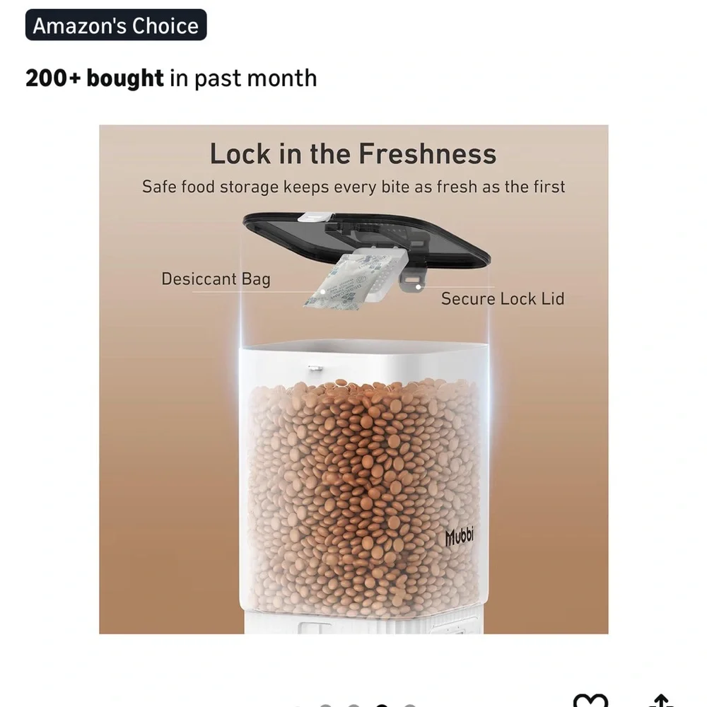 Brand new 7L automatic cat feeder